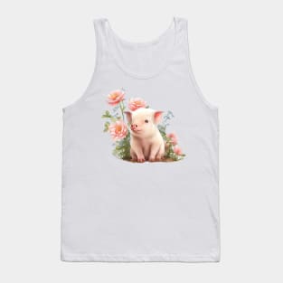 Cute pig Tank Top